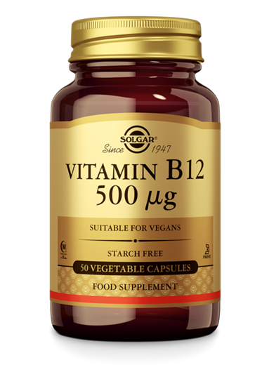 SOLGAR VITAMIN B12 500MCG 50ST